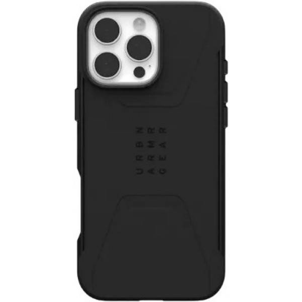 Фото - Чохол для смартфону UAG for iPhone 16 Pro Max, Civilian Magsafe, Black (114445114040)