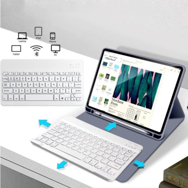 Фото - Чохол-клавіатура для планшета BeCover for Apple iPad Mini 6 2021 Purple (712991)