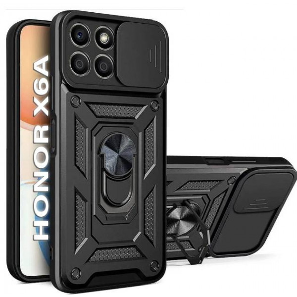 Фото - Чохол для смартфону BeCover Military for Honor X6a Black (710670)