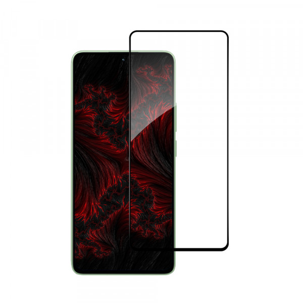 Фото - Защитное стекло для смартфона Intaleo Full Glue for Xiaomi Redmi Note 13 4G Black (1283126583896)