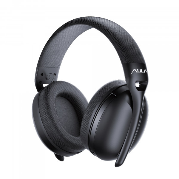 Фото - Навушники повнорозмірні бездротові Aula S6 Wireless Headset Black (6948391235554)