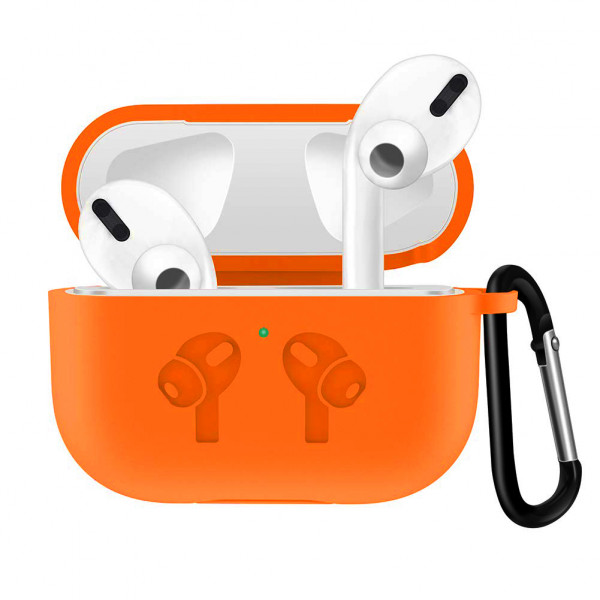Фото - Чохол для навушників BeCover Silicon Protection for Apple AirPods Pro Orange (704500) Фото - Чохол для навушників BeCover Silicon Protection for Apple AirPods Pro Orange (704500)