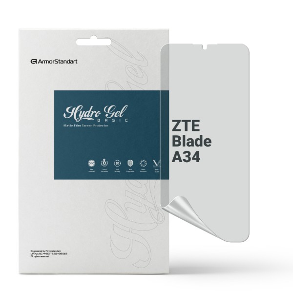 Фото - Захисна плівка для смартфону Armorstandart Matte for ZTE Blade A34 (ARM78874)