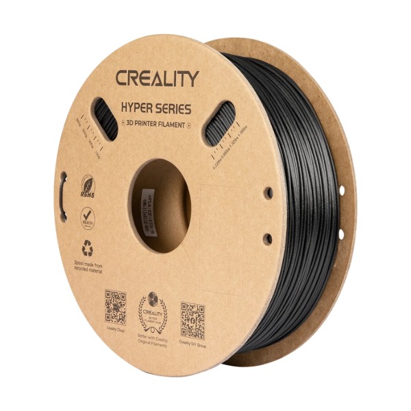 Фото - Нитка для PLA-картриджа Creality -CF Filament 1.75 мм 1 кг Black (3301060015)