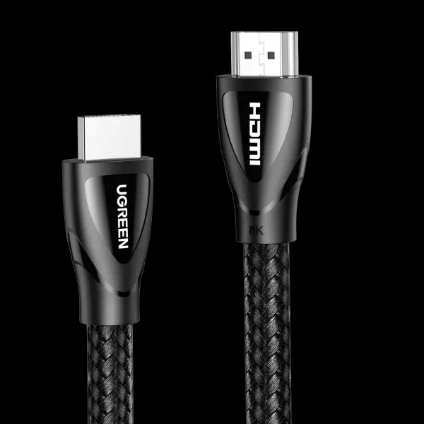 Фото - Кабель HDMI UGREEN HD140 HDMI Cable with Braided 5m Black (80405)