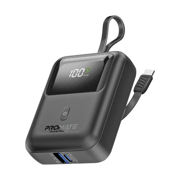 Фото - Батарея мобильная Promate 10000mAh (powerpod-10.black)