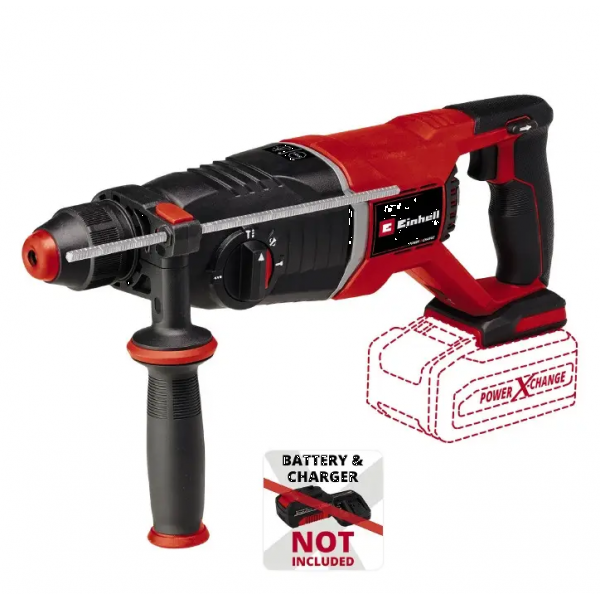 Фото - Перфоратор Einhell TP-HD 18/26 D Li BL - Solo PXC без АКБ и ЗУ (4514270) Фото - Перфоратор Einhell TP-HD 18/26 D Li BL - Solo PXC без АКБ и ЗУ (4514270)