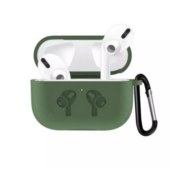 Фото - Чохол для навушників BeCover Silicon Protection for Apple AirPods Pro Pine Green (704637) Фото - Чохол для навушників BeCover Silicon Protection for Apple AirPods Pro Pine Green (704637)