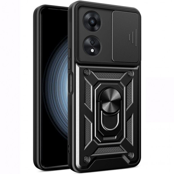 Фото - Чохол для смартфону BeCover Military for Oppo A58 4G Black (710713)