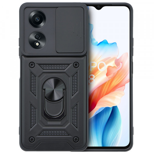 Фото - Чохол для смартфону BeCover Military for Oppo A38 Black (710714) Фото - Чохол для смартфону BeCover Military for Oppo A38 Black (710714)