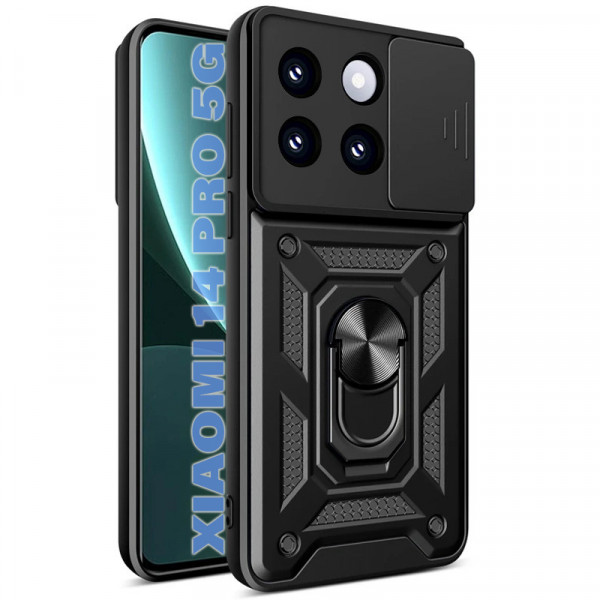 Фото - Чохол для смартфону BeCover Military for Xiaomi 14 Pro 5G Black (711161)