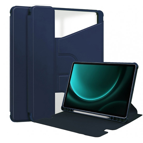 Фото - Чохол для планшету BeCover Rotatable for Samsung Galaxy Tab S10 Plus (SM-X820/SM-X826) 12.4" Deep Blue (712265)