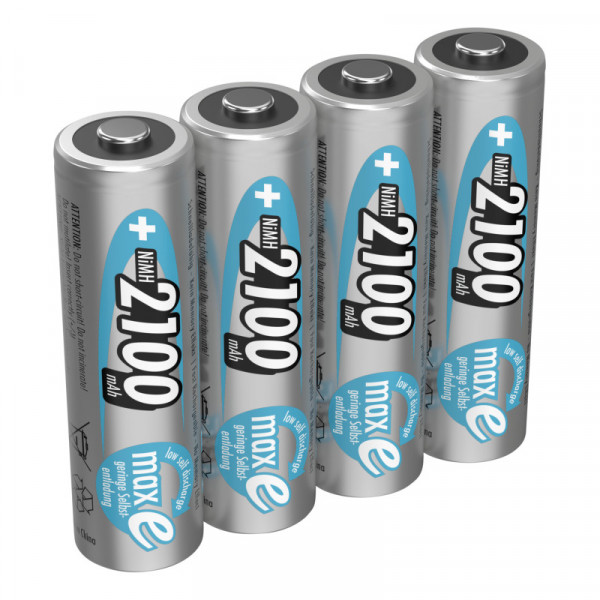 Фото - Акумулятор тип AA Ansmann AA 4 X 2100 mAh NiMH 1.2V maxE PREMIUM (5035052)
