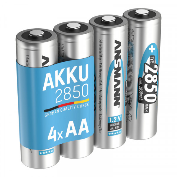 Фото - Акумулятор тип AA Ansmann AA 4 X 2850 mAh NiMH 1.2V PREMIUM (5035212)