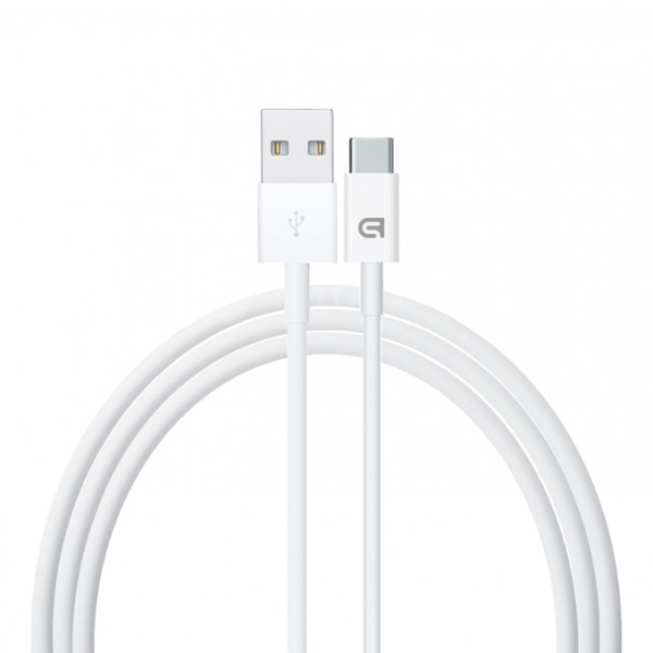 Фото - Кабель синхронізації даних Armorstandart AMD718 USB-C to USB Cable 1m White (ARM58529)