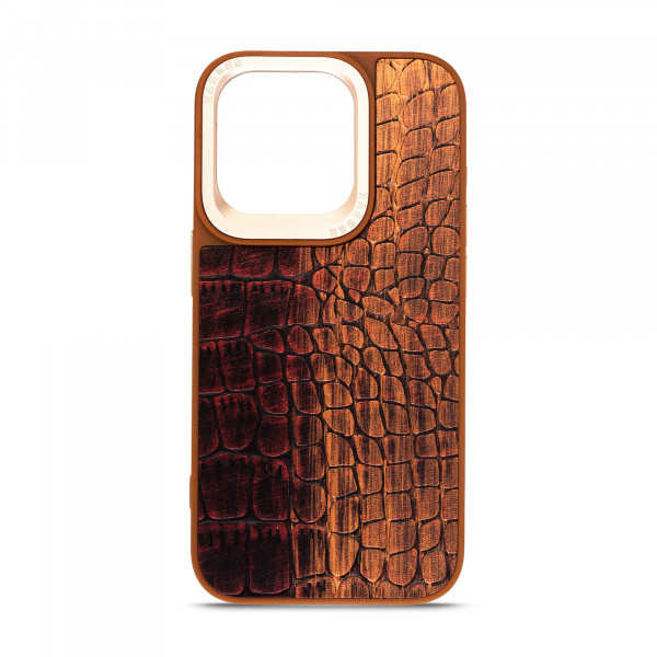 Фото - Чехол для смартфона Harder Glamorous Croco for Apple iPhone 15 Pro Magma (ARM76764)
