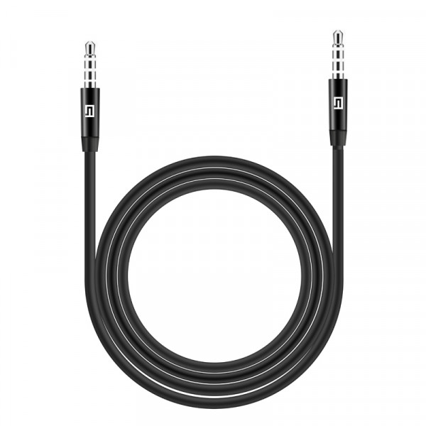 Фото - Кабель 3.5 мм -3.5 мм Armorstandart 3.5mm (mini-Jack) Male to 3.5mm (mini-Jack) Male 1m Black (ARM76890)