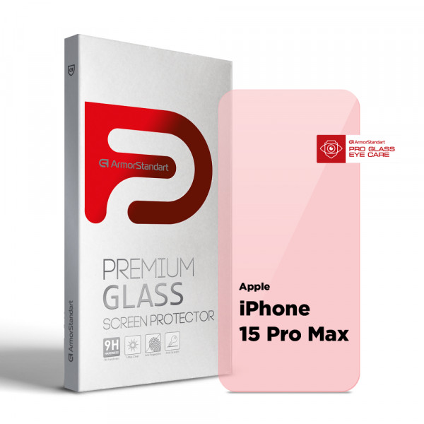 Фото - Захисне скло для смартфону Armorstandart Pro Eye Care for Apple iPhone 15 Pro Max (ARM77670)