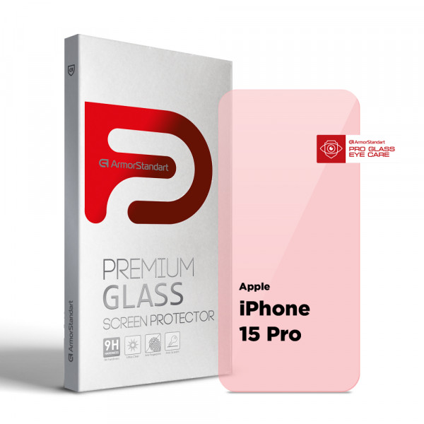 Фото - Захисне скло для смартфону Armorstandart Pro Eye Care for Apple iPhone 15 Pro (ARM77671)