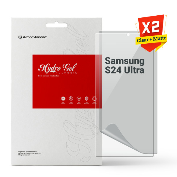 Фото - Захисна плівка для смартфону Armorstandart Clear + Matte for Samsung S24 Ultra (ARM80707) Фото - Захисна плівка для смартфону Armorstandart Clear + Matte for Samsung S24 Ultra (ARM80707)