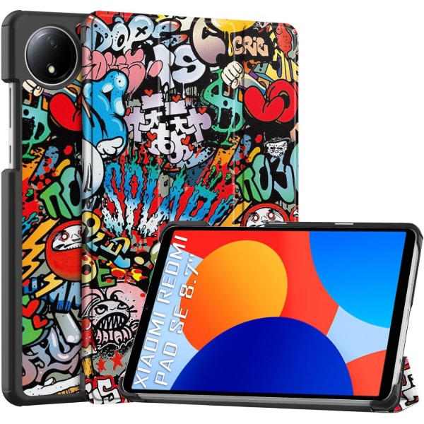 Фото - Чехол для планшета BeCover Smart Case for Xiaomi Redmi Pad SE 8.7'' Graffiti (711913)