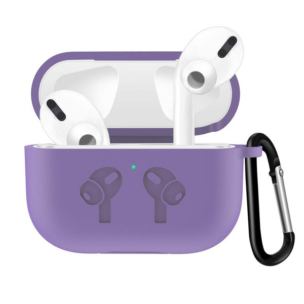 Фото - Чохол для навушників BeCover Silicon Protection for Apple AirPods Pro Light Purple (704499) Фото - Чохол для навушників BeCover Silicon Protection for Apple AirPods Pro Light Purple (704499)