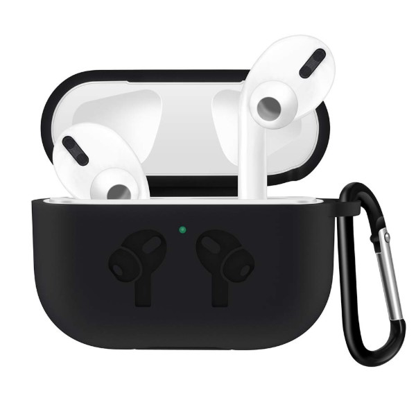 Фото - Чохол для навушників BeCover Silicon Protection for Apple AirPods Pro Black (704493)