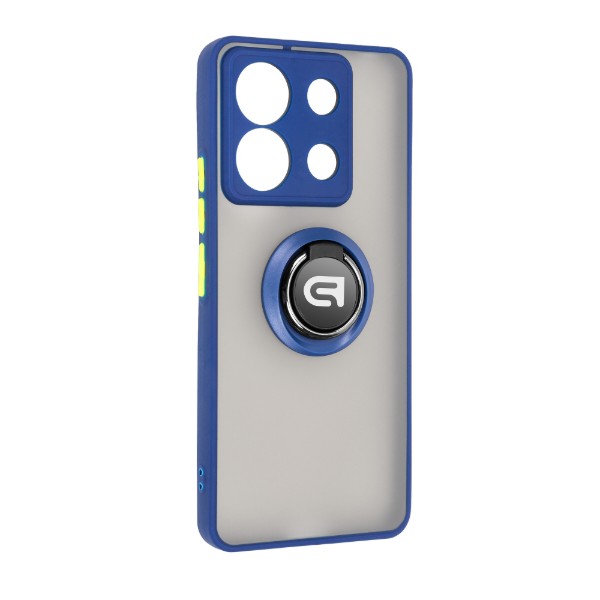 Фото - Чехол для смартфона Armorstandart Frosted Matte Ring for Xiaomi Redmi Note 13 Pro 5G/Poco X6 5G Navy Blue (ARM72726) Фото - Чехол для смартфона Armorstandart Frosted Matte Ring for Xiaomi Redmi Note 13 Pro 5G/Poco X6 5G Navy Blue (ARM72726)