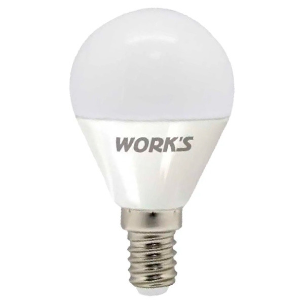Фото - Лампочка світлодіодна Works Long-Life 2.0 G45-7W-3K-E14