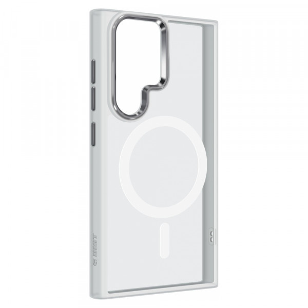 Фото - Чохол для смартфону Armorstandart Unit MagSafe for Samsung S24 Ultra Matte Clear Silver (ARM74869) Фото - Чохол для смартфону Armorstandart Unit MagSafe for Samsung S24 Ultra Matte Clear Silver (ARM74869)
