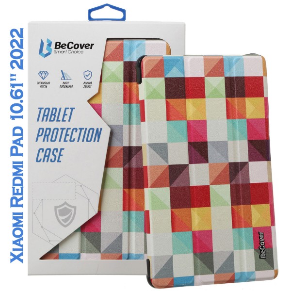 Фото - Чохол для планшета BeCover Smart Case for Xiaomi Redmi Pad 10.61'' 2022 Square (708737) Фото - Чохол для планшета BeCover Smart Case for Xiaomi Redmi Pad 10.61'' 2022 Square (708737)