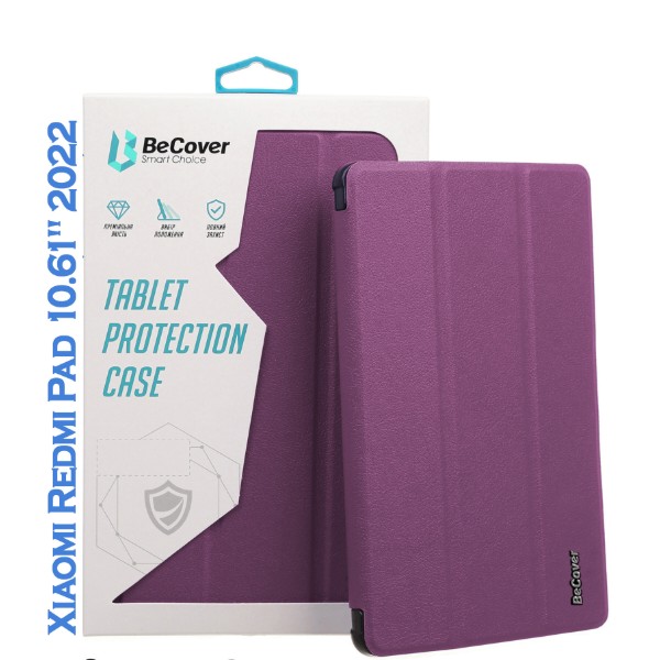 Фото - Чехол для планшета BeCover Smart Case for Xiaomi Redmi Pad 10.61'' 2022 Purple (708727)