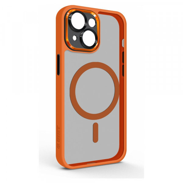 Фото - Чехол для смартфона Armorstandart Unit MagSafe SE for Apple iPhone 13 Orange Black (ARM75377) Фото - Чехол для смартфона Armorstandart Unit MagSafe SE for Apple iPhone 13 Orange Black (ARM75377)
