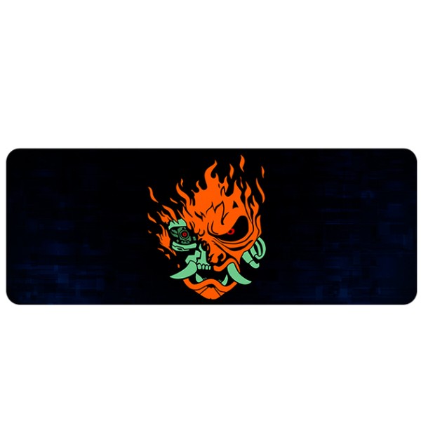 Фото - Килимок для миші ігровий Voltronic Cyberpunk Fire Skull (SP248) Фото - Килимок для миші ігровий Voltronic Cyberpunk Fire Skull (SP248)