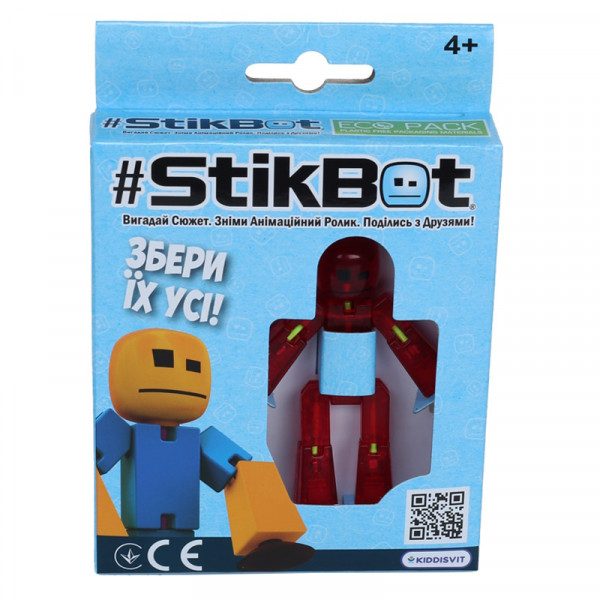 Фото - Колекційна фігурка Stikbot Червоний (TST616-23UAKDR)