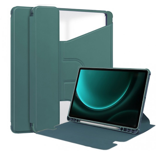 Фото - Чохол для планшету BeCover Rotatable for Samsung Galaxy Tab S10 Plus (SM-X820/SM-X826) 12.4" Dark Green (712266)