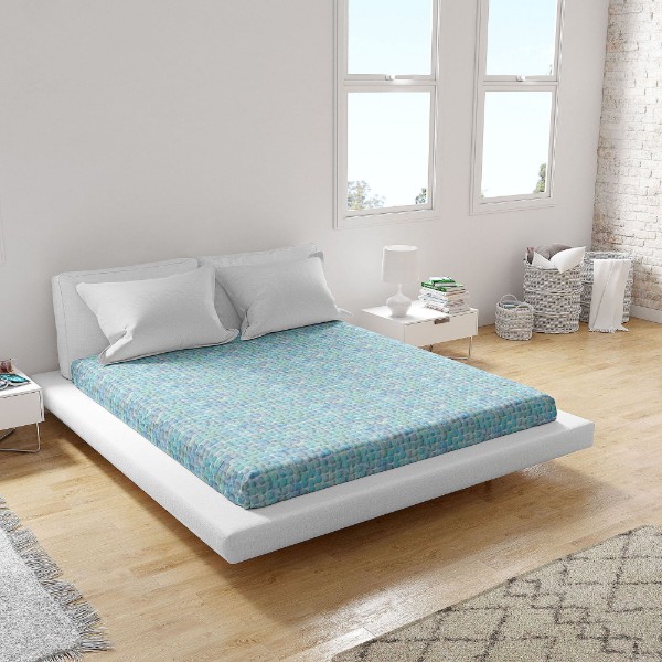 Фото - Простынь двуспальная Home Line 215х240 бязь горох у штрих (187487)