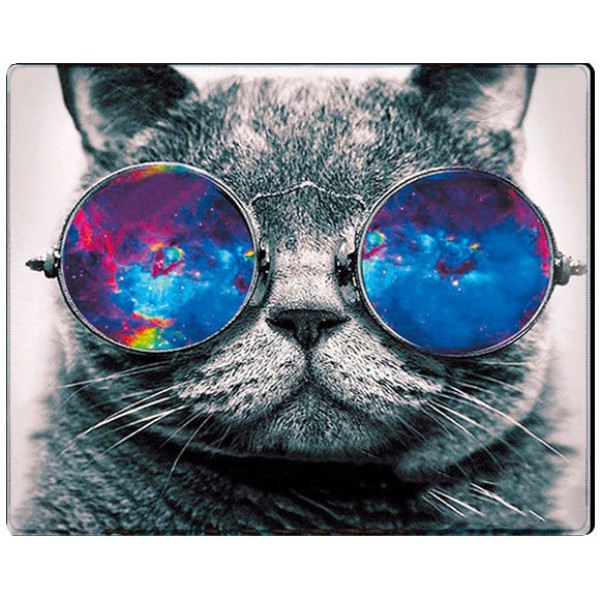 Фото - Коврик для мыши Voltronic Cat with Glasses (YT-CAT20) Фото - Коврик для мыши Voltronic Cat with Glasses (YT-CAT20)
