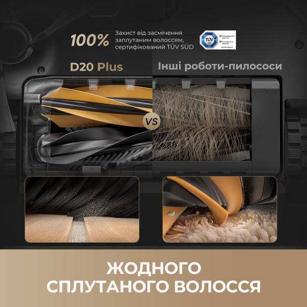 Фото - Робот-пылесос моющий Dreame D20 PLUS (RLD35GD)
