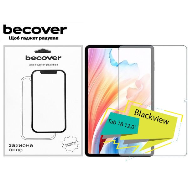 Фото - Защитное стекло для планшета BeCover for Blackview Tab 18 12.0" (713039)