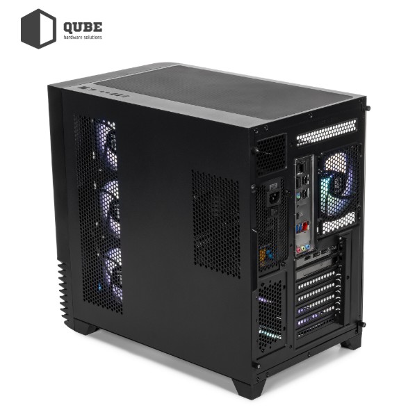 Фото - Системный блок QUBE QB Ryzen 5 9600X RTX 5070 Ti 16GB MRGb 641010Win (Ryzen59600XRTX5070TI16GBMRGb641010Win)