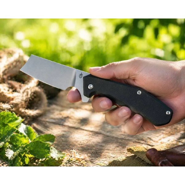 Фото - Набір садових інструментів Fiskars Гілкоріз площинний PowerGear M L76 + Ніж складаний Gerber Asada (1001553105536)