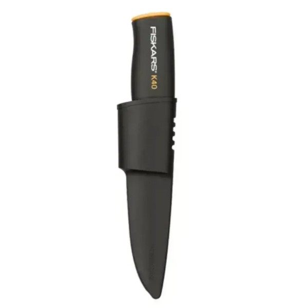 Фото - Набір садових інструментів Fiskars Ніж загального призначення K40 + ніж складаний CarbonMax (1001622106119)