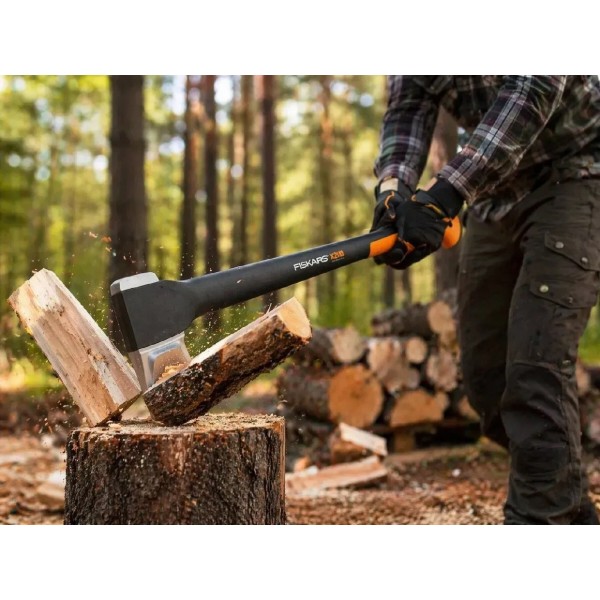 Фото - Набор садовых инструментов Fiskars Топор-колун L Х21 + Мультитул Gerber Lockdown Slim 16L (1015642105983)