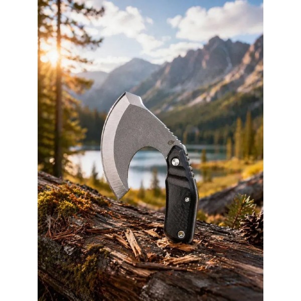 Фото - Набор садовых инструментов Fiskars Мачете Gerber Compact Clearpath + Нож-топорик Gerber DOWNWIND ULU (1024856105984)