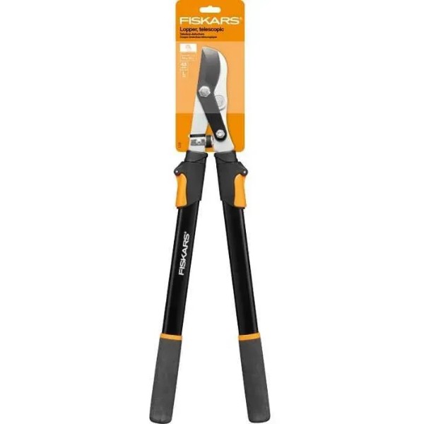 Фото - Набор садовых инструментов Fiskars Гилкорез плоскостной телескопический Solid L13 + Ножницы для кустов Solid HS21 (1027528102682)