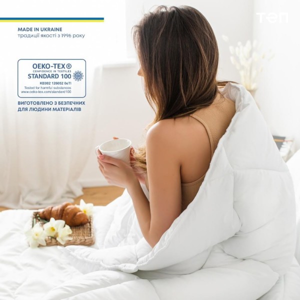 Фото - Одеяло всесезонное полуторное ТЕП White Home Comfort 140х205 см (1-02803_00000)