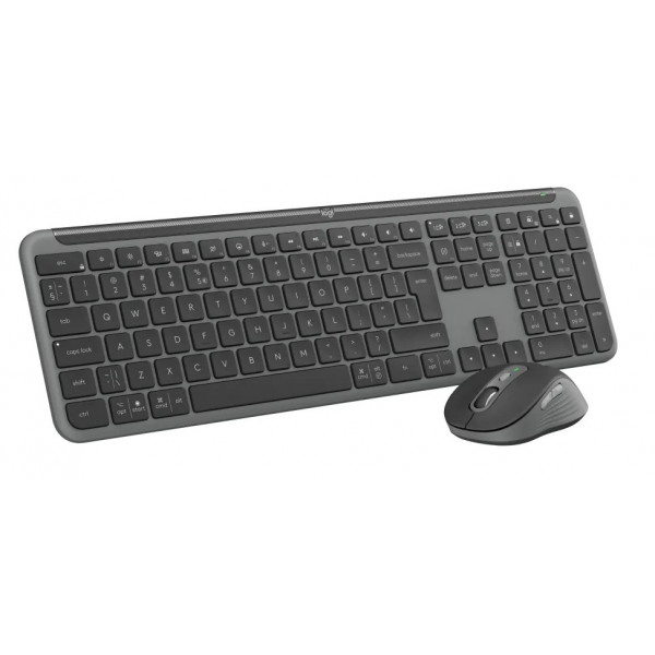 Фото - Клавіатура + миша бездротова Logitech Signature Slim Combo MK950 for Business Graphite (920-012508)
