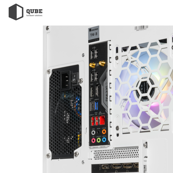 Фото - Системний блок QUBE QB Ryzen 9 9900X RTX 5070 Ti 16GB TK3W 961010Win (Ryzen99900XRTX5070TI16GBTK3W961010Win)