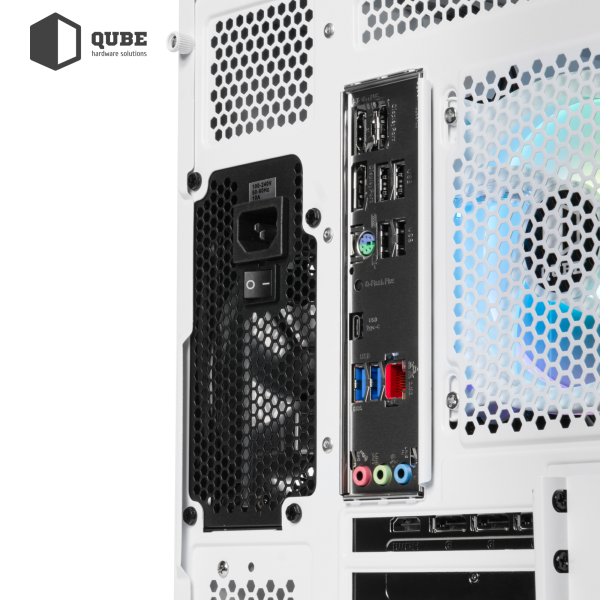 Фото - Системний блок QUBE QB Ryzen 5 9600X RTX 5070 Ti 16GB MRGw 321020 (Ryzen59600XRTX5070TI16GBMRGw321020)